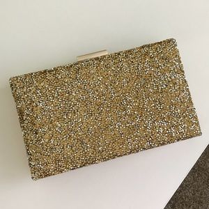 Gold Sparkle Clutch